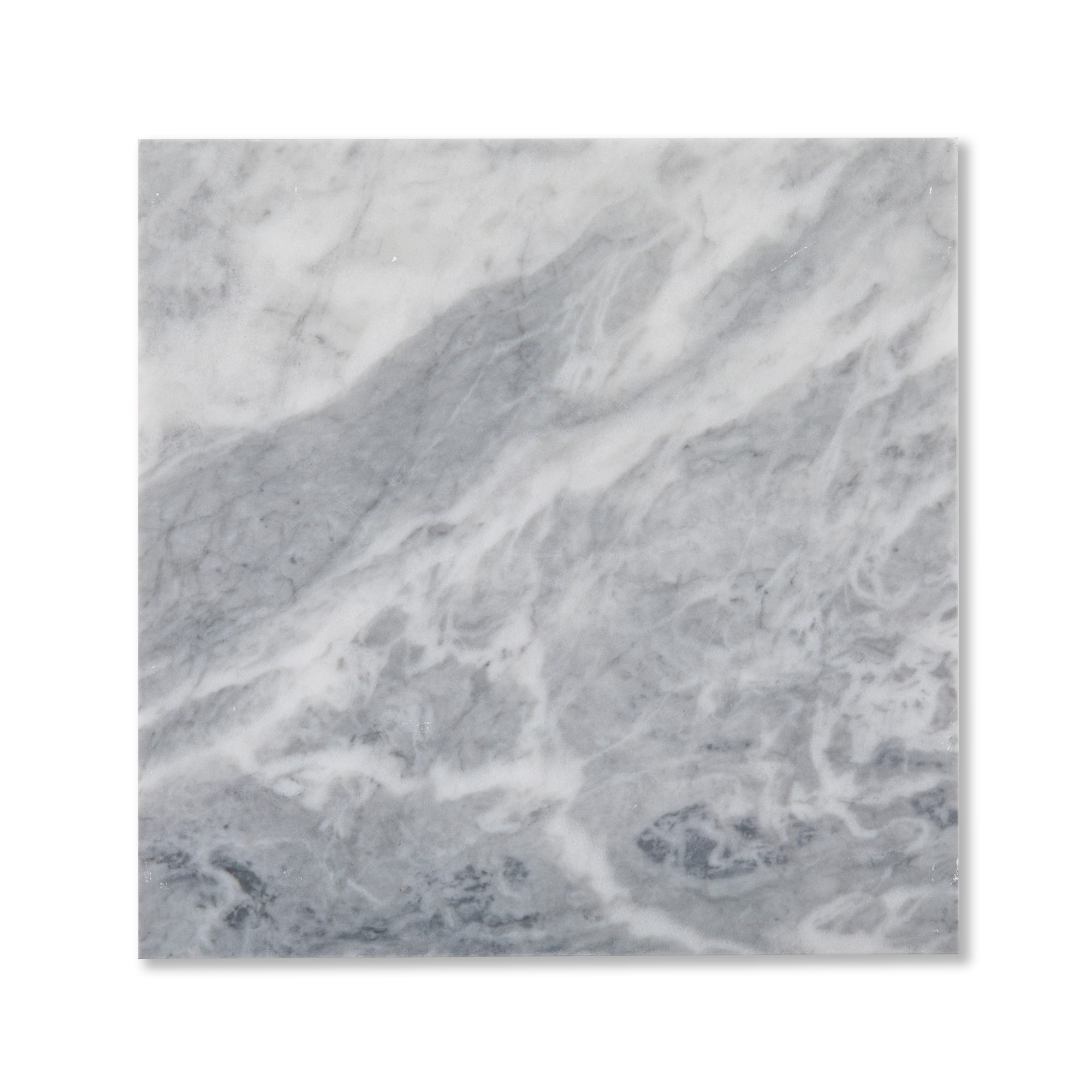 Sample: Bardiglio Grey Marble - Honed - 12