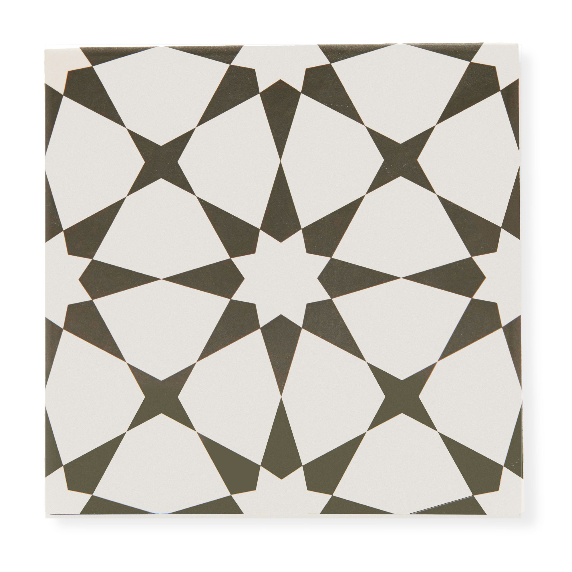 Sample: Estrella Black - Ceramic Tile