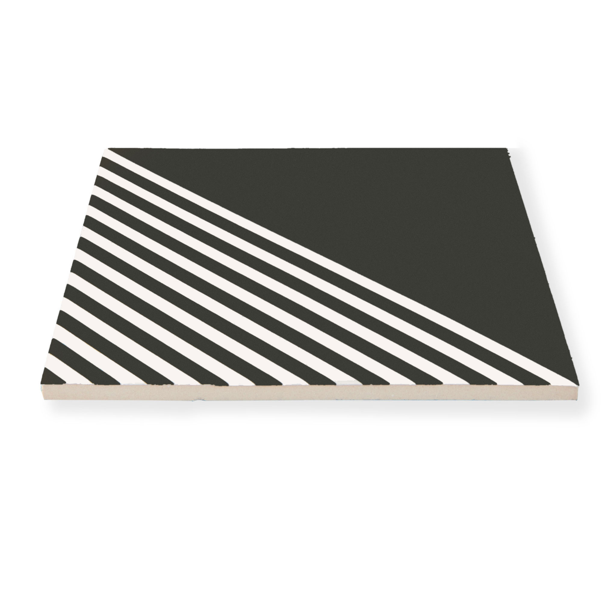 Nomad Black & White - Ceramic Tile